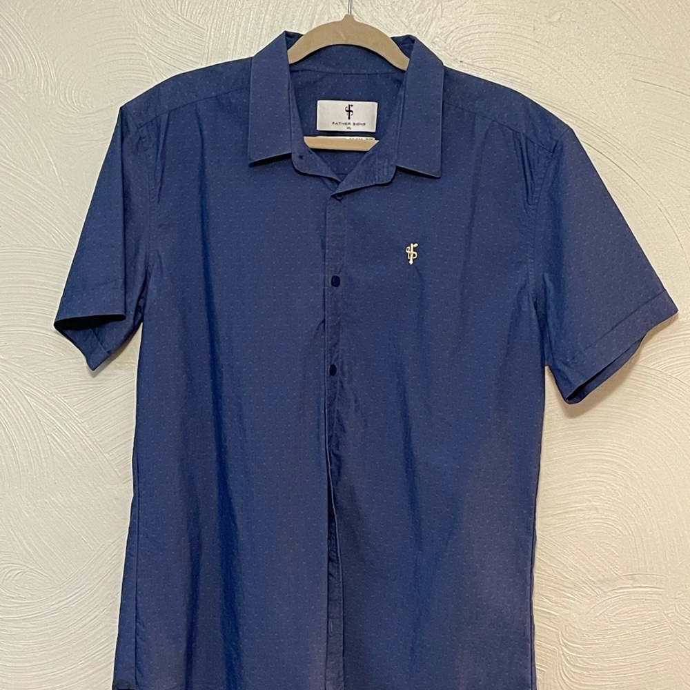 Father Sons short sleeve button up